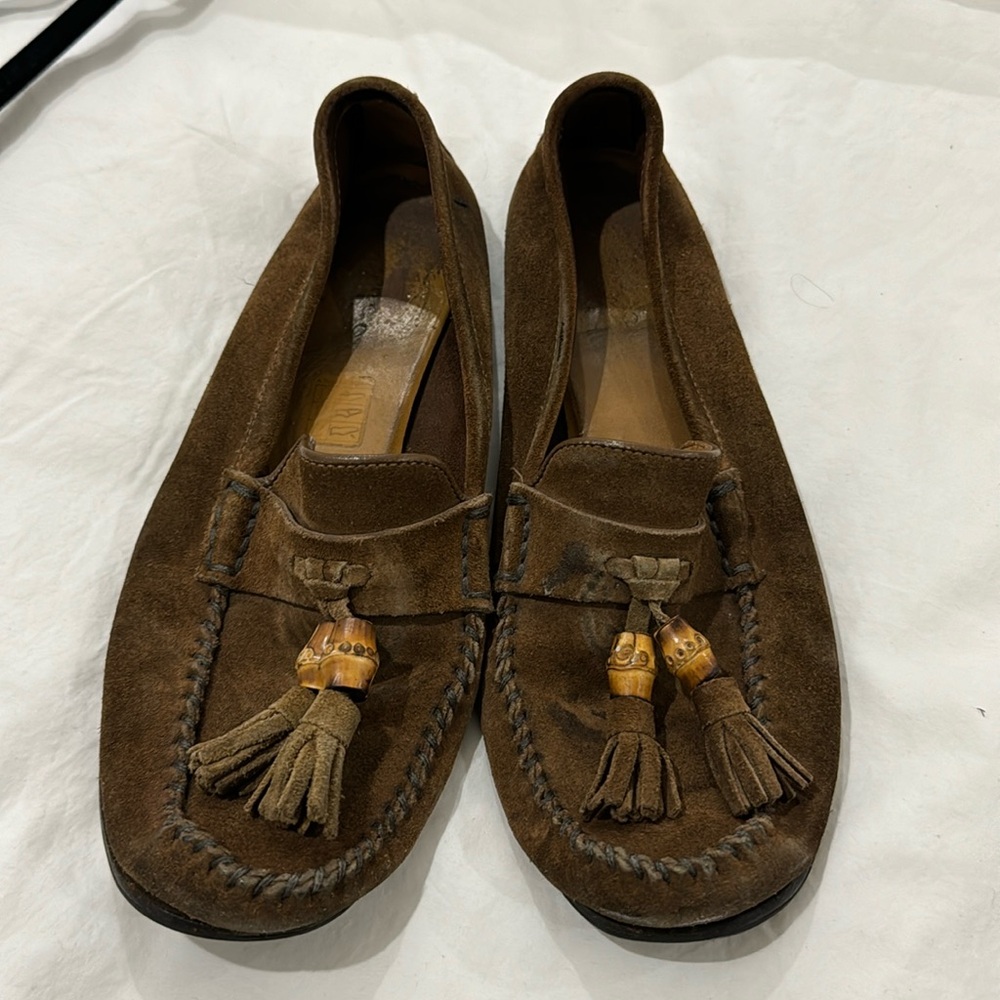Brown Gucci tassel